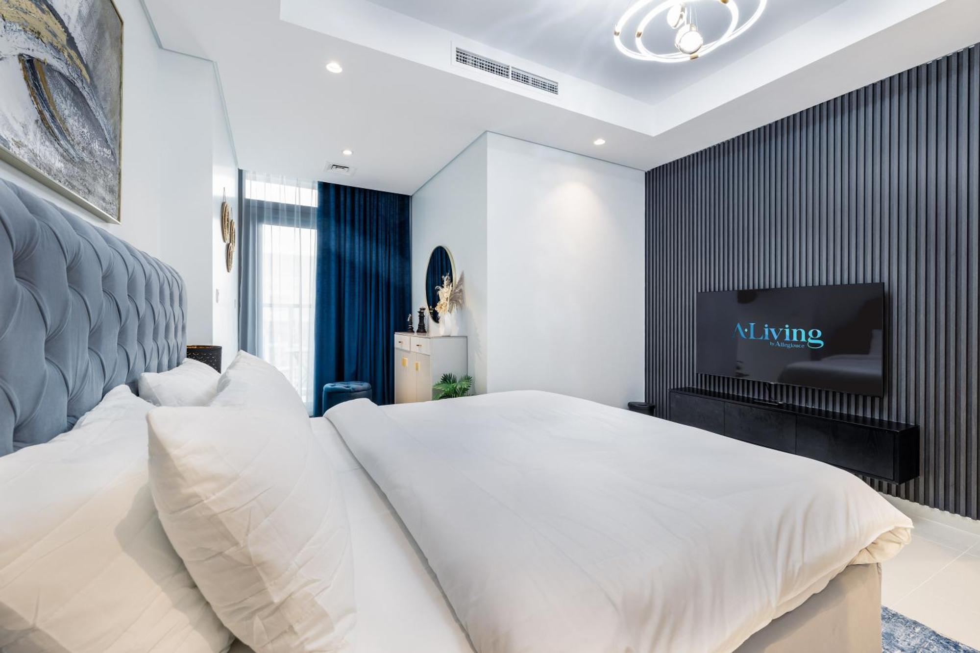 Aliving Luxe 2Br With Burj Khalifa View Infinity Pool Midtown-4704 Apartamento Dubai Exterior foto
